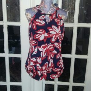 FINAL SALE Premise Floral Blouse EUC VERY NICE