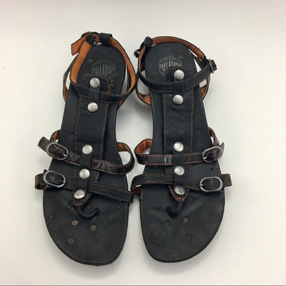 Palladium leather gladiator sandal - Picture 2 of 4