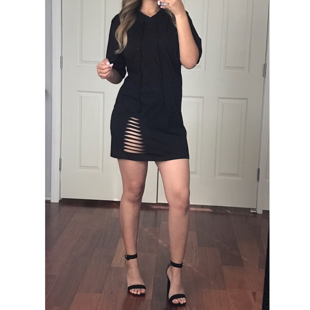 •SALE• Hoodie Floral dress🌹 - Picture 5 of 7