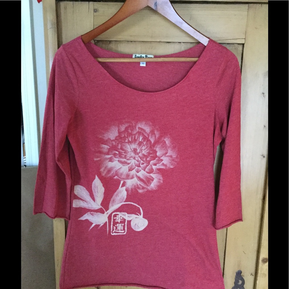 Lucky Brand 3/4 sleeve t-shirt
