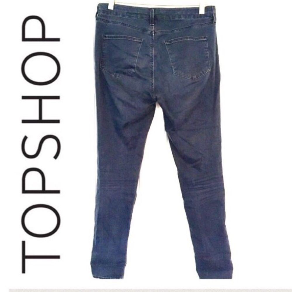 TOPSHOP Moto skinny cropped jeans 30