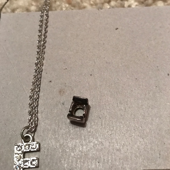 "E" necklaces and charm - Picture 2 of 2