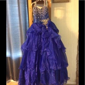 Pageant gown