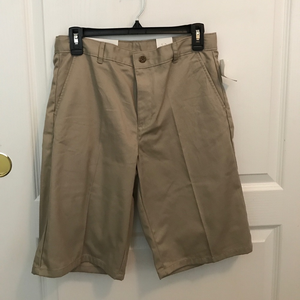 Boys khaki shorts