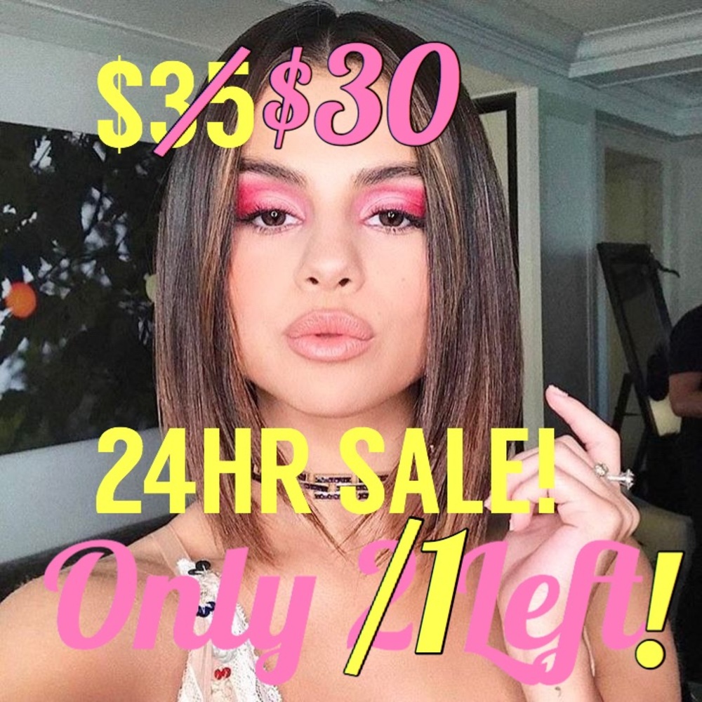 *1LEFT* The "Selena" Brown Bombshell Luxe Wig 12in