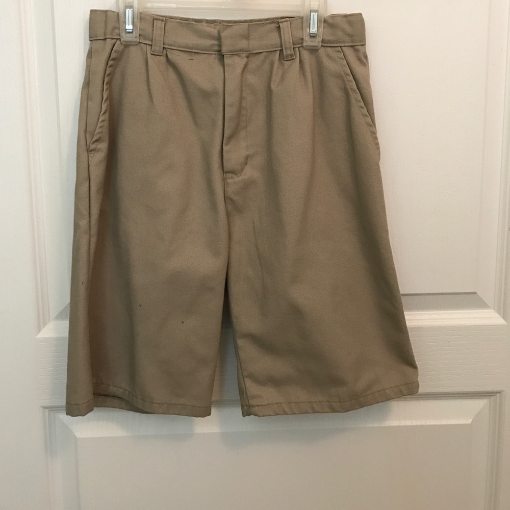 Boys khaki shorts