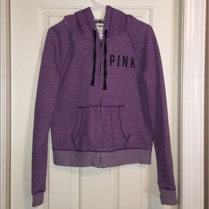 PINK zip-up hoodie