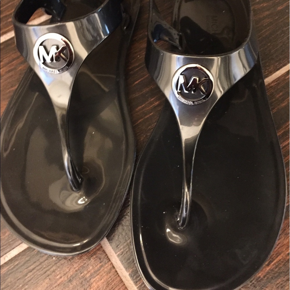 Michael kors black jellies