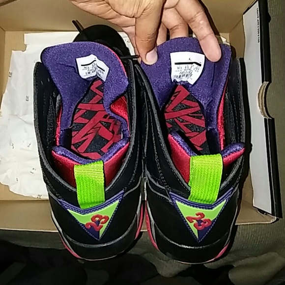 Jordan 7 Retro Marvin the Martian. Only worn once. main image 5