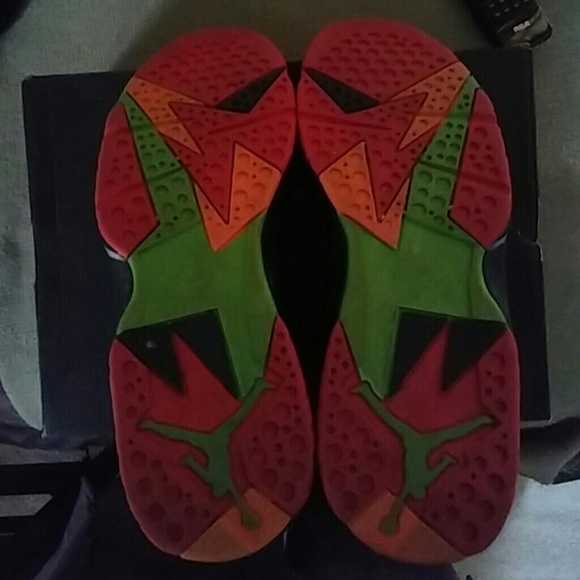 Jordan 7 Retro Marvin the Martian. Only worn once. main image 4