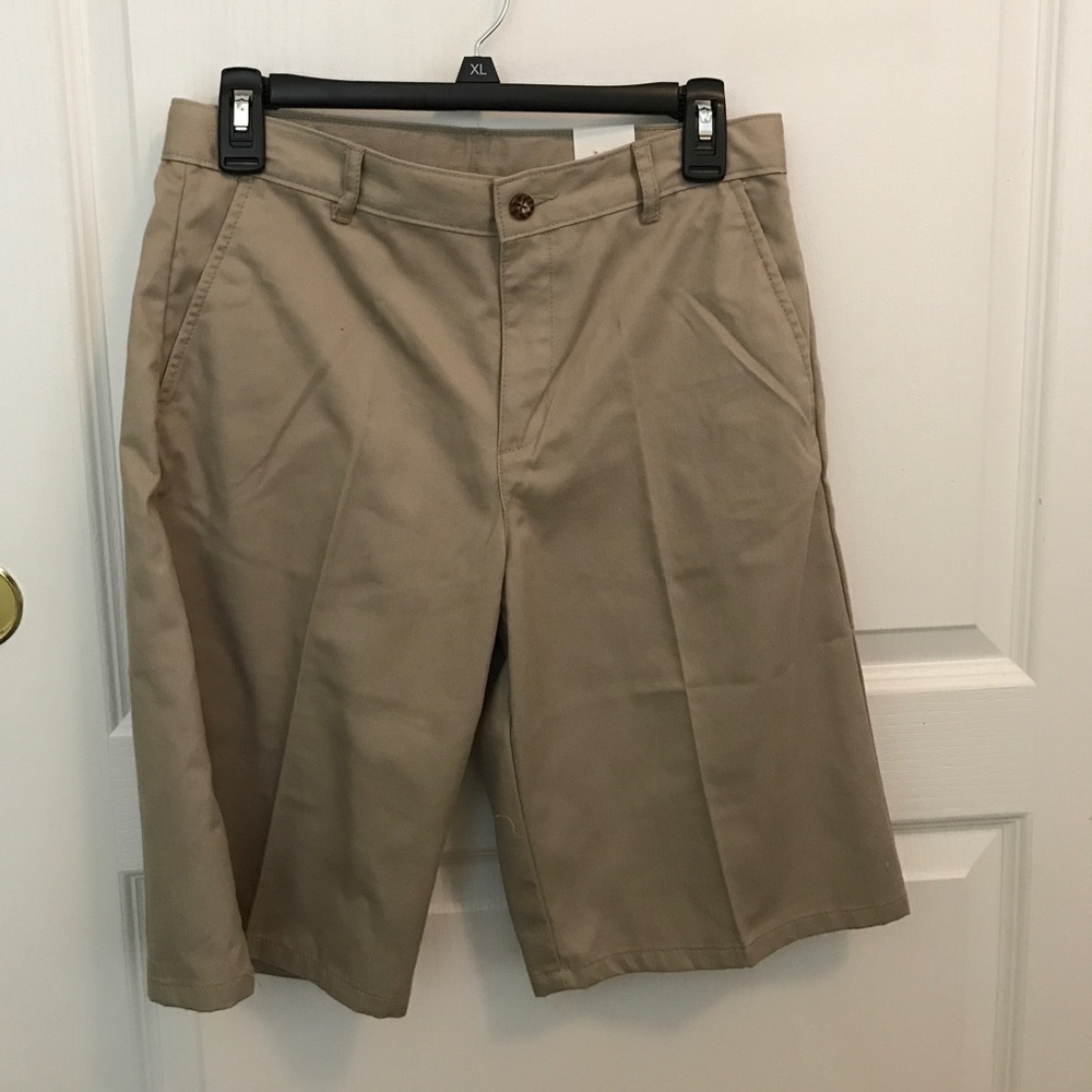 Boys khaki shorts