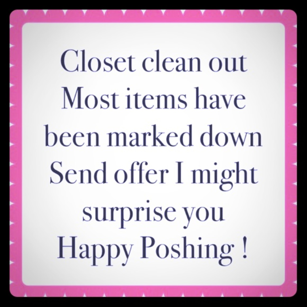 🔶🕓5 SEPARATE CLOSET CLEAR OUTS🕘🔷