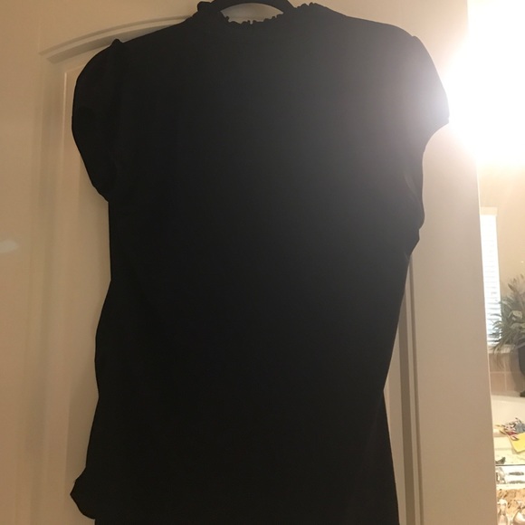 Black Ruffle Top. - Picture 2 of 4