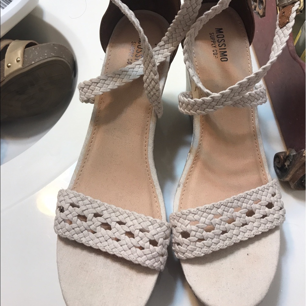 Target strappy wedges