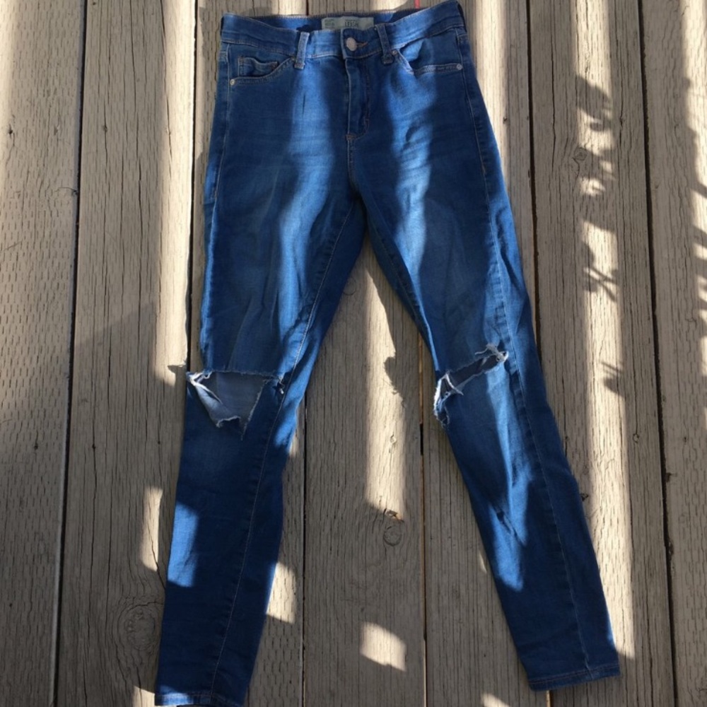 Top shop Leigh jeans