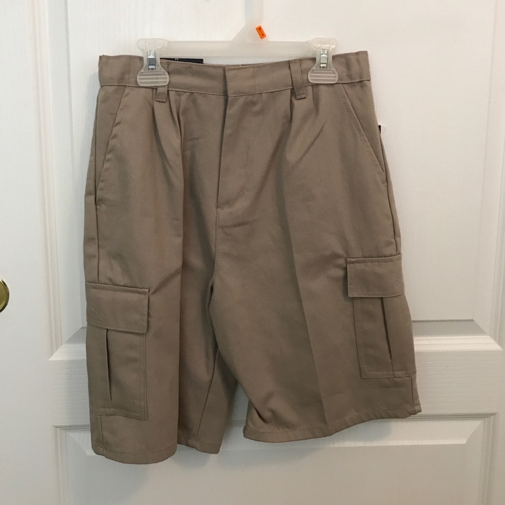Boys khaki shorts