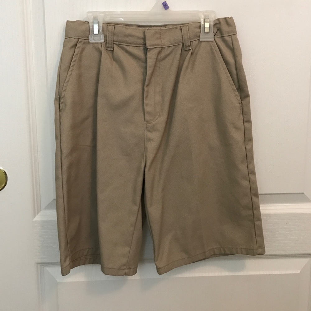 Boys khaki shorts