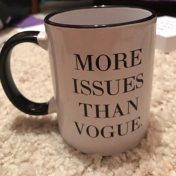 More Issues Than Vogue. Mug - Picture 2 of 4