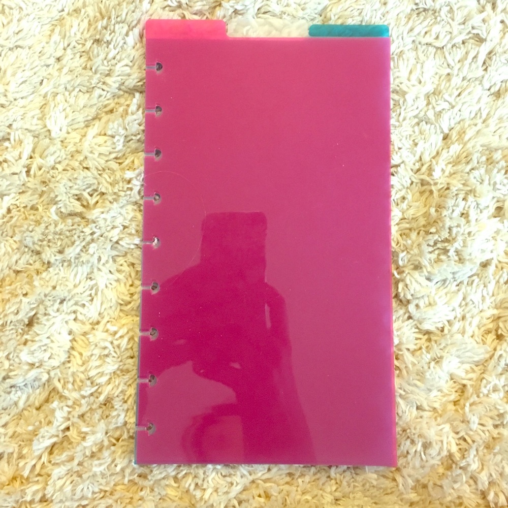 Set of Three The Happy Planner Page Dividers