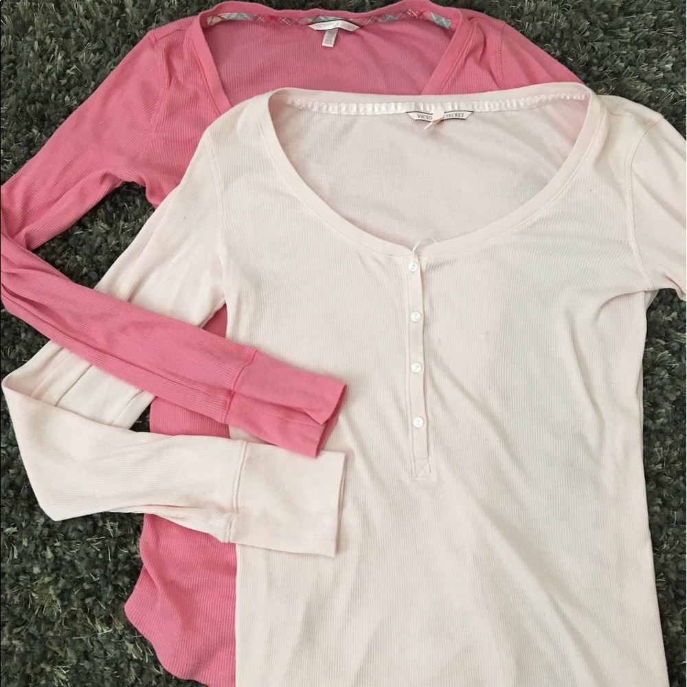 Victoria's Secret long sleeve shirts
