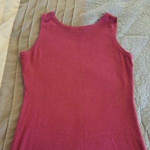 Magenta CAbi tank sweater