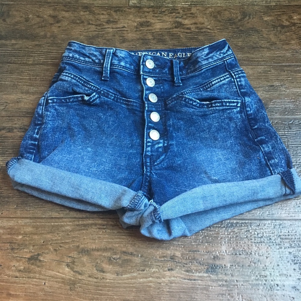 AEO high waisted shorts
