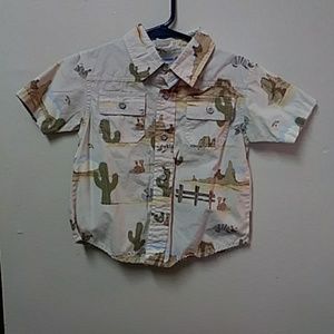 Gymboree baby boys southwestern inspired shirt