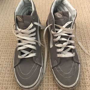 Vans gray hi-skates