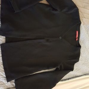 Anne Klein black outer shell sweater