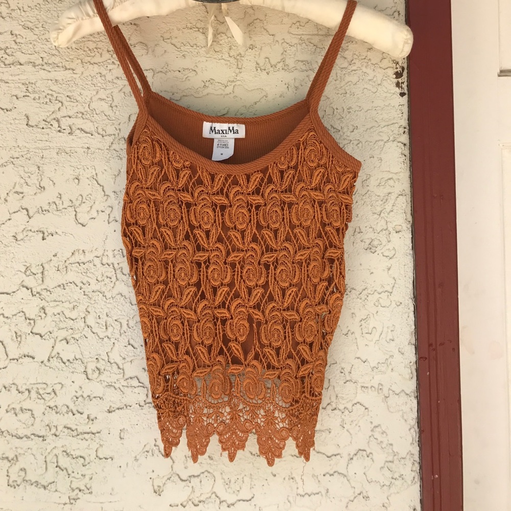 Bronze/ Brown Tank top