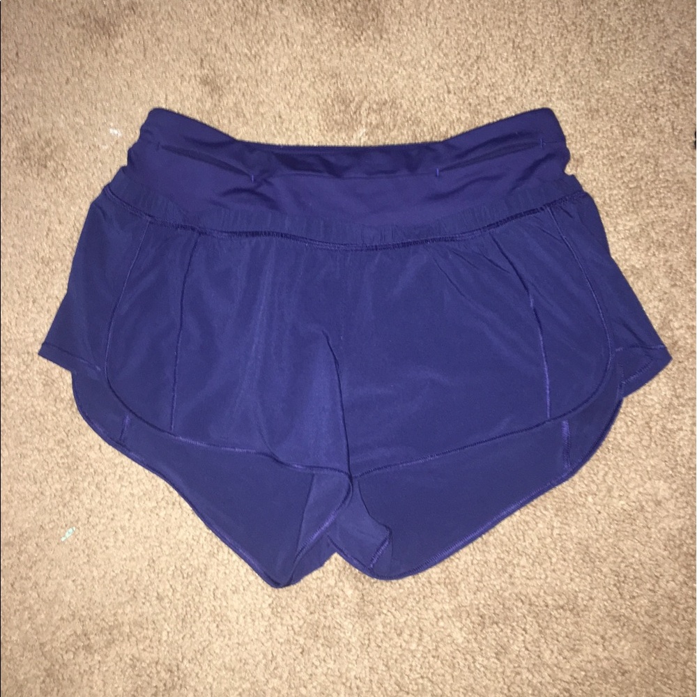 (4) Lululemon running shorts