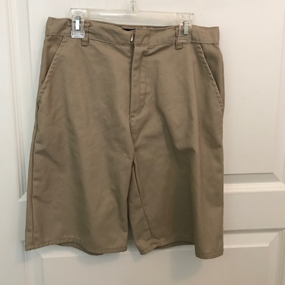 Boys khaki shorts