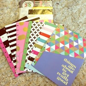 Two sets of 6 pocket folders - The Happy Planner