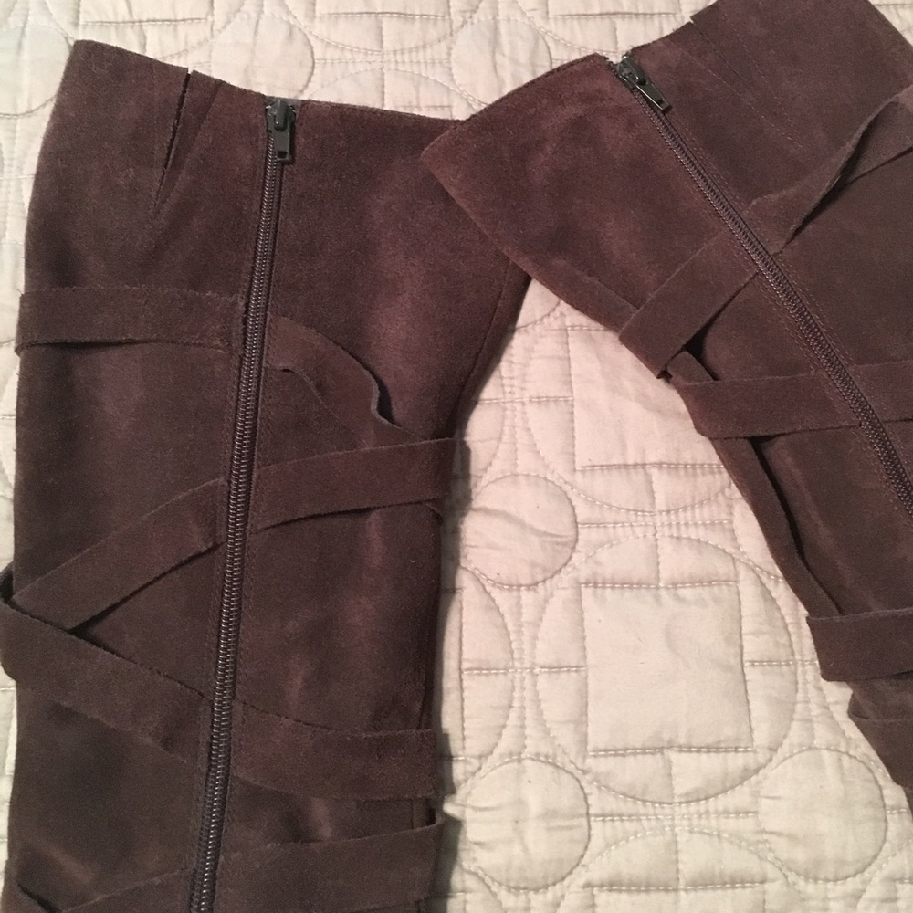 Suede Riding Boots - Picture 6 of 6