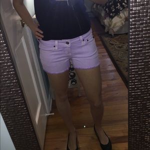 Big Star purple jean shorts