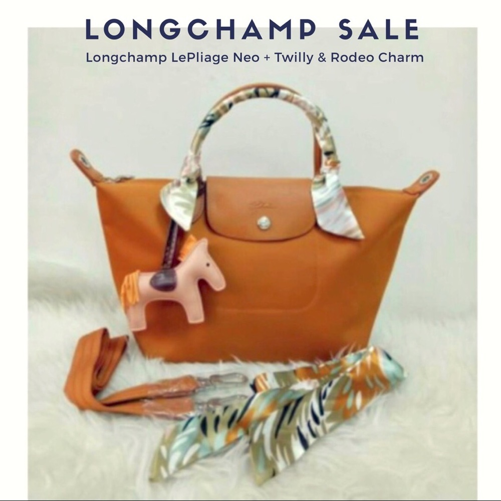 Longchamp Le Pliage NEO Caramel- SML Short Handle