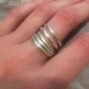 Silver Spiral Ring - SOLD