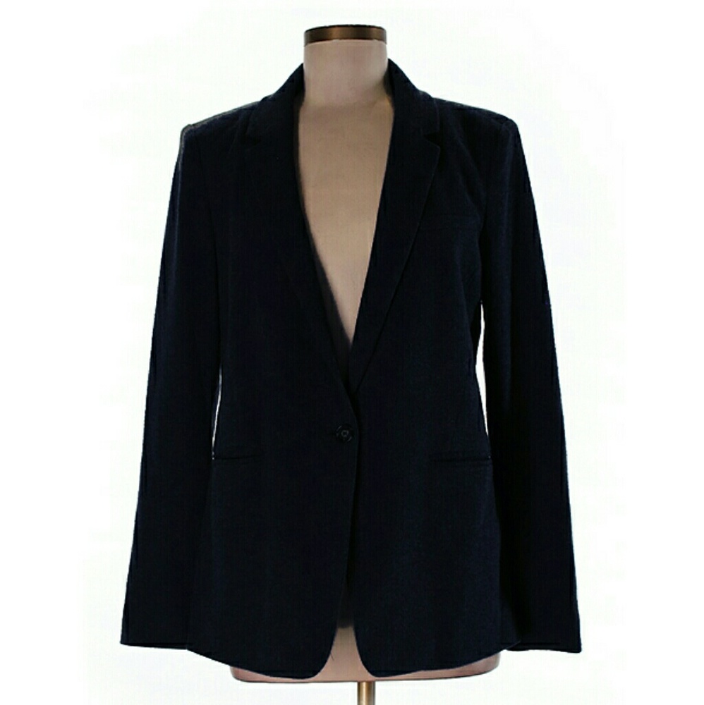 Ann Taylor Loft Navy Blazer