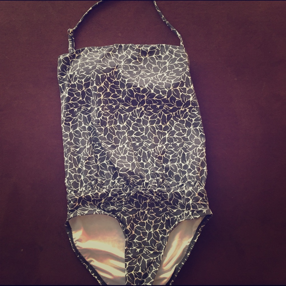 Ann Taylor Loft blouson one piece swimsuit, sz 4