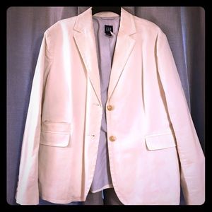 White cotton GAP blazer