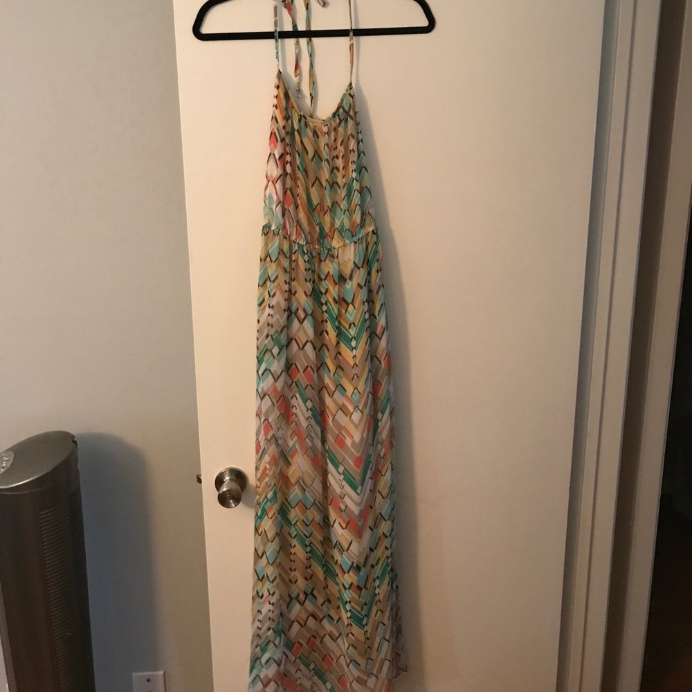 Forever 21 halter maxi dress