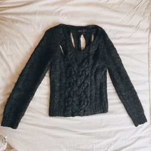 All Saints charcoal sweater