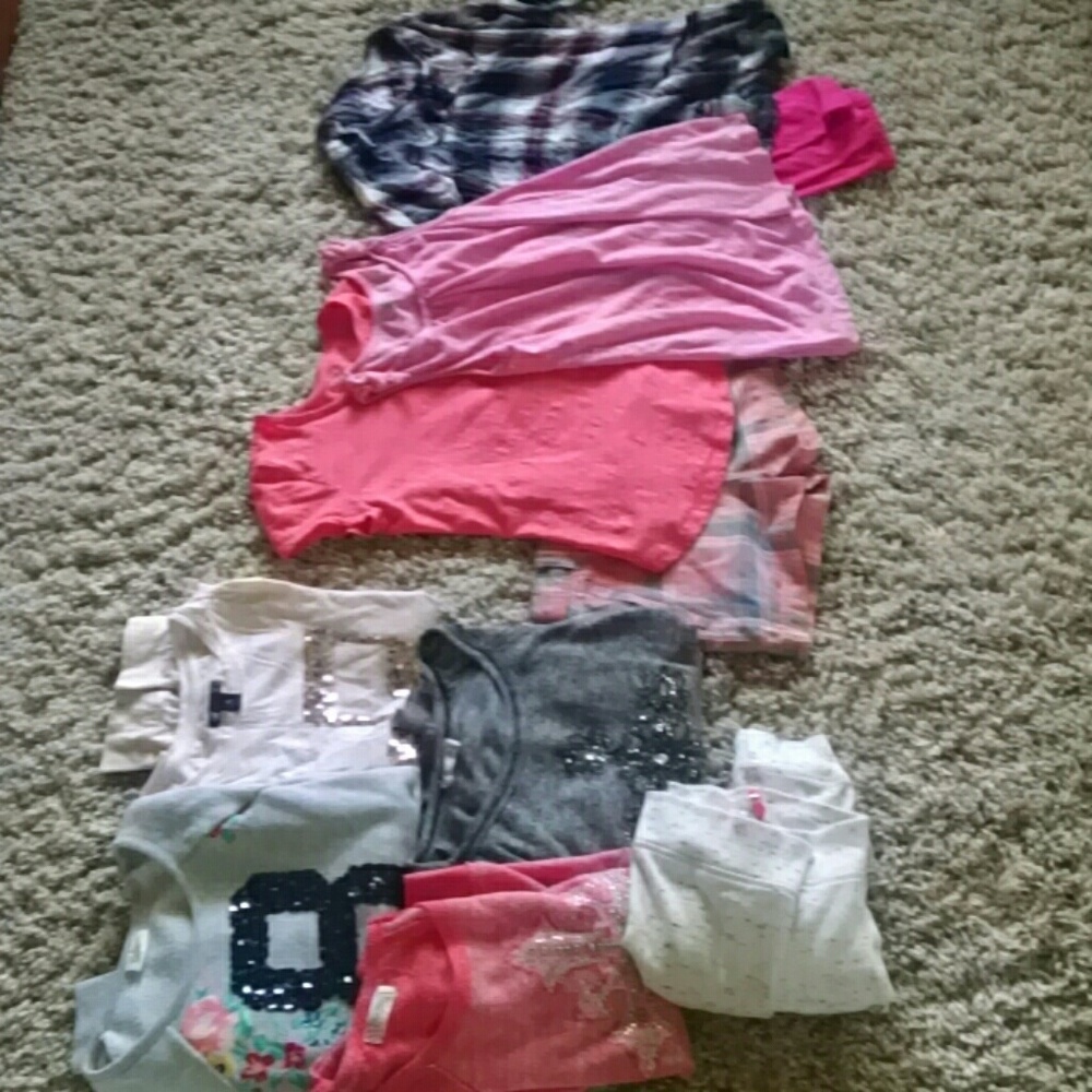 10 piece girls lot miss me gap crazy 8 sz 8-10