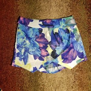 Floral Patter Skort