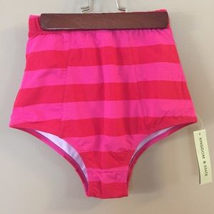NWT Kingdom and State high waist bikini bottoms