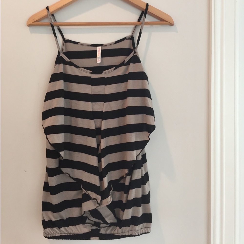 Striped Blouse/ Tank Top