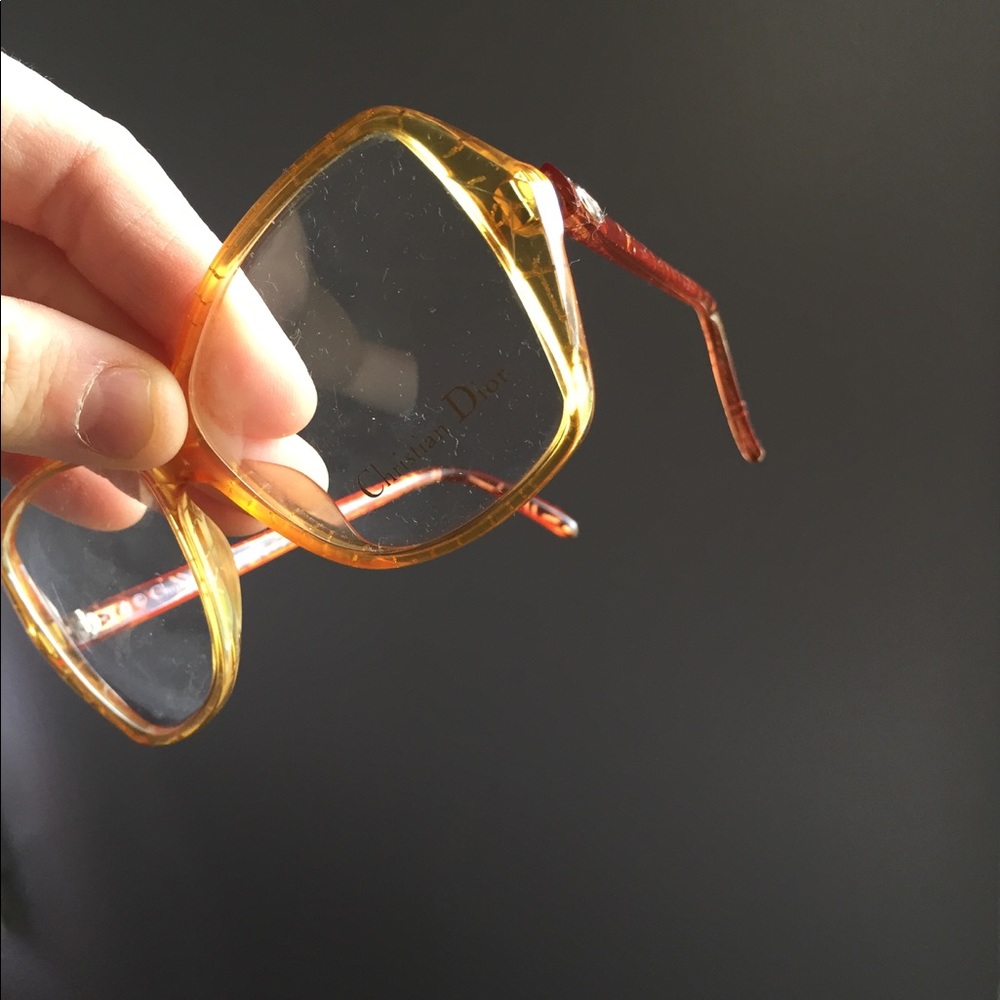 Authentic 70"s Vintage Christian Dior eye glasses - Picture 6 of 6