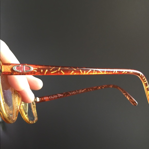 Authentic 70"s Vintage Christian Dior eye glasses - Picture 5 of 6