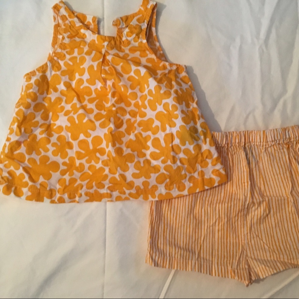 Baby Girl 2 Pc Short Set