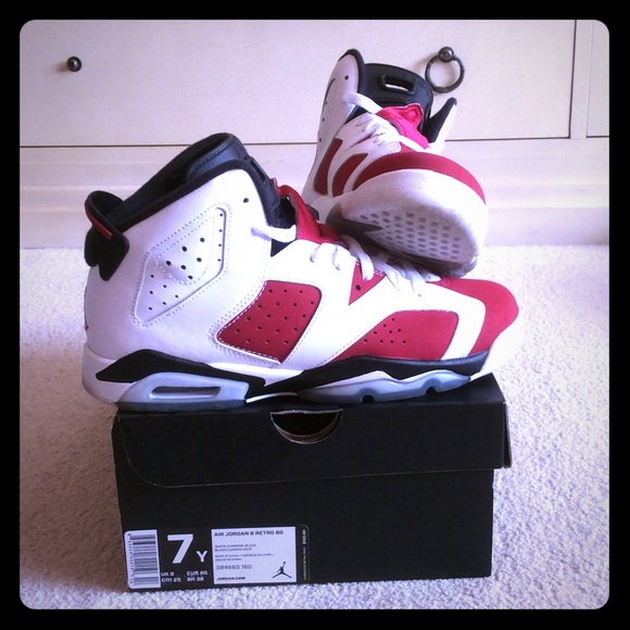 Jordan 6s retro carmine
